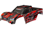 Traxxas Body, X-Maxx, red (painted)