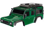 Traxxas Body, Land Rover Defender, complete (green)