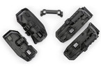 Traxxas Fenders, inner/ rock light covers/ battery plate/ body mount (clipless)