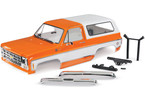 Traxxas Body, Chevrolet Blazer 1979, complete (orange) (requires #8072X)