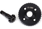 Traxxas Ring gear, differential/ pinion gear (machined)