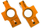 Traxxas Carriers, stub axle, aluminum (orange-anodized) (left & right)