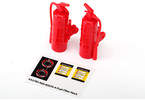 Traxxas Fire extinguisher, red (2)