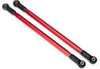 Traxxas Suspension link, rear (upper) (aluminum, red-anodized) 10x206mm (2)