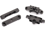 Traxxas Mount, tie bar, front (1)/ rear (1)/ suspension pin retainer (2)