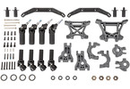 Traxxas Outer Driveline & Suspension Upgrade Kit, extreme heavy duty, gray