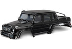 Traxxas Body, Mercedes-Benz G 63 (black) (clipless)