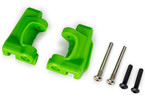 Traxxas Caster blocks (c-hubs), extreme heavy duty, green (for use with #9180 and 9181)
