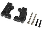 Traxxas Caster blocks (c-hubs), extreme heavy duty, black (for use with #9180 and 9181)