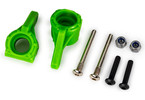 Traxxas Steering blocks, extreme heavy duty, green (left & right) (for use with #9180, 9181, 9182)
