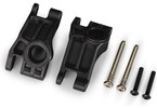 Traxxas Carriers, stub axle, rear, extreme heavy duty, black (for use with #9180, 9181, 9182)