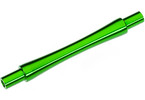 Traxxas Axle, wheelie bar, 6061-T6 aluminum (green-anodized) (1)