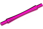 Traxxas Axle, wheelie bar, 6061-T6 aluminum (pink-anodized) (1)
