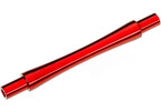 Traxxas Axle, wheelie bar, 6061-T6 aluminum (red-anodized) (1)
