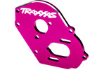 Traxxas Plate, motor, pink (4mm thick) (aluminum)
