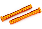 Traxxas Bellcrank posts, steering (aluminum, orange-anodized)