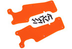 Traxxas Suspension arm covers, orange, front (left and right)