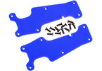 Traxxas Suspension arm covers, blue, front (left and right)