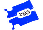 Traxxas Suspension arm covers, blue, rear (left and right)