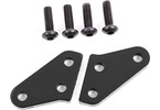 Traxxas Steering block arms (aluminum, dark titanium-anodized) (2) (fits #9537 and #9637)