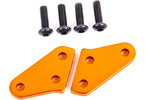 Traxxas páka těhlice hliníková oranžově eloxovaná (2) (pro #9537 a #9637)