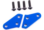 Traxxas Steering block arms (aluminum, blue-anodized) (2) (fits #9537 and #9637)