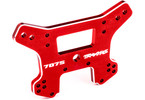 Traxxas Shock tower, rear, aluminum (red-anodized) (fits Sledge)