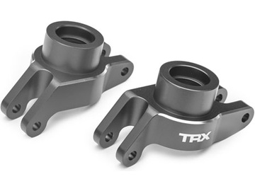 Traxxas Carriers, stub axle (gray-anodized aluminum) (rear) pair / TRA10252-GRAY