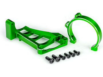 Traxxas Motor mounts (green-anodized aluminum) (for use with #3483) / TRA10262-GRN