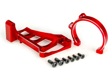 Traxxas Motor mounts (red-anodized aluminum) (for use with #3483) / TRA10262-RED