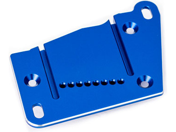 Traxxas Motor mount cap, aluminum (blue-anodized) / TRA10263-BLUE