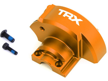 Traxxas Cover, gear (orange-anodized 6061-T6 aluminum) / TRA10287-ORNG