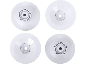 Traxxas Wheel discs (white) (4) / TRA10457-WHT