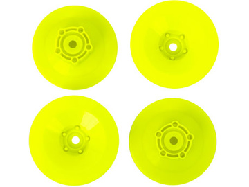 Traxxas Wheel discs (yellow) (4) / TRA10457-YLW