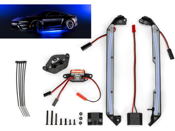 Traxxas LED podsvícení šasi modré (pro 4-Tec 2.0, Drift) / TRA10590-BLUE