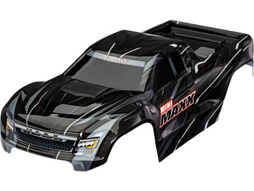 Traxxas Body, Mini Maxx, black / TRA10711-BLK