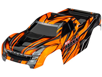 Traxxas Body, Mini Maxx, orange / TRA10711-ORNG