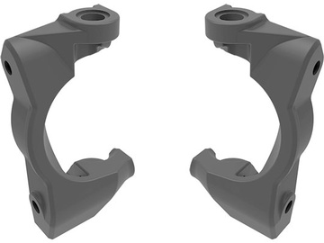 Traxxas Caster blocks (c-hubs) (gray) / TRA10732-GRAY