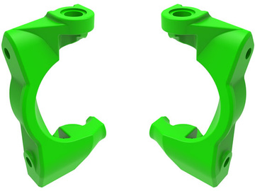 Traxxas Caster blocks (c-hubs) (green) / TRA10732-GRN