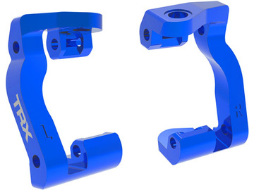 Traxxas Caster blocks (c-hubs), aluminum (blue) / TRA10733-BLUE