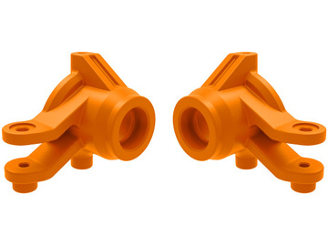 Traxxas Steering blocks (orange) / TRA10736-ORNG