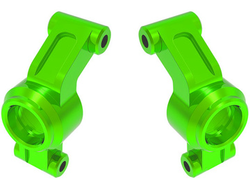 Traxxas Carriers, stub axle, aluminum (green) / TRA10751-GRN