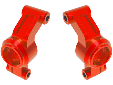 Traxxas Carriers, stub axle, aluminum (red) / TRA10751-RED