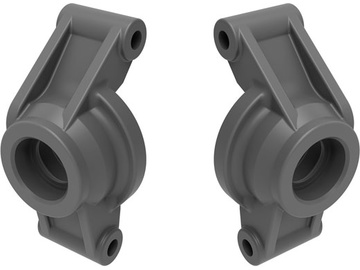 Traxxas Carriers, stub axle (gray) (rear) / TRA10752-GRAY