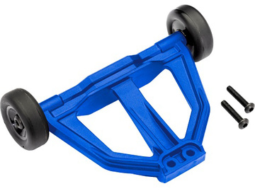 Traxxas Wheelie bar, blue (assembled) / TRA10776-BLUE