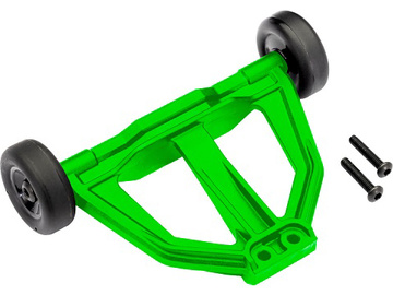 Traxxas Wheelie bar, green (assembled) / TRA10776-GRN