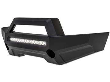 Traxxas Bumper, front (with LED lights) (replacement for #10735) / TRA10797