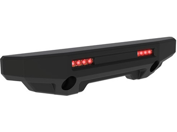 Traxxas Bumper, rear (with LED lights) (replacement for #10735) / TRA10798