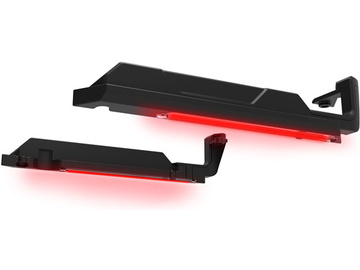 Traxxas LED light set, red, complete (underbody) (fits Mini Maxx) / TRA10799-RED