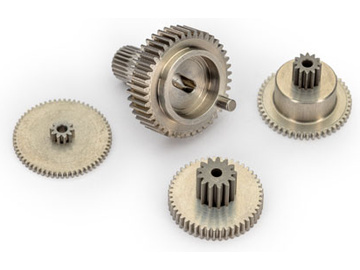 Traxxas Gear set, metal (for 2280 servo) / TRA2287